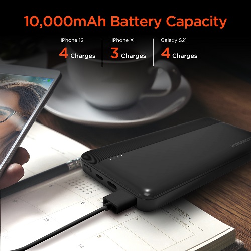 Powerbank 10000mAh pour iPhone, Samsung, Xiaomi - Gravity 10