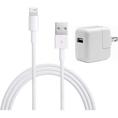 Apple 12W Wall Charger With 3-foot USB-A to Lightning Cable - Cellular ...