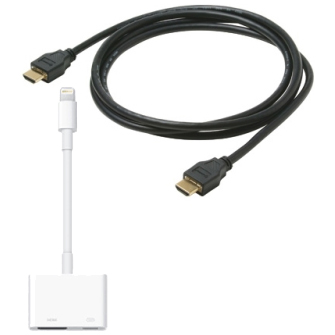 HDMI Connection Kit: Apple Digital AV Adapter With 6-Foot HDMI Cable ...